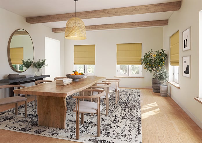 Stamford, Corn - Twist&Fit Roman Blind - Image 7